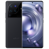vivo X80 Pro 12GB+256GB 至黑 蔡司专业影像 全新一代骁龙8芯片 2K E5超感自由屏 5G智能拍照全网通手机