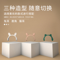 苏宁宜品抖音同款多功能USB充电便携式折叠小风扇白色