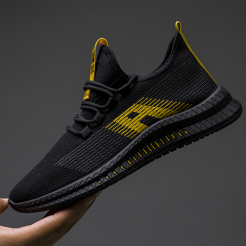 京城部落夏季透气时尚百搭男士韩版休闲鞋