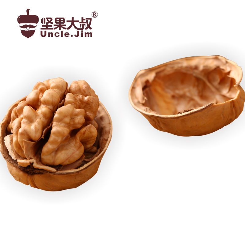 【坚果大叔U.J】新疆185纸皮核桃500g买2送开果器