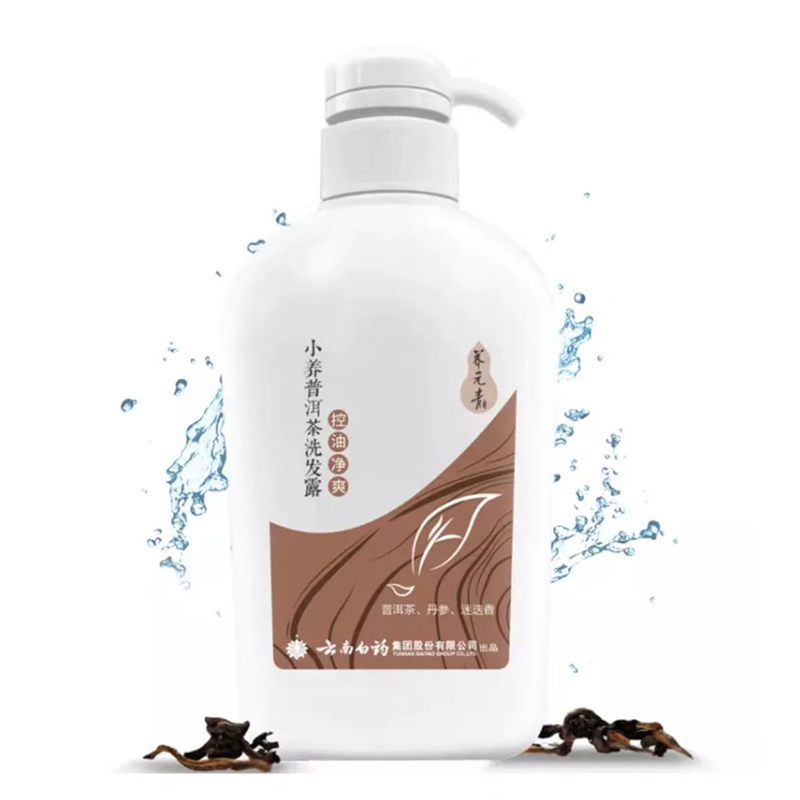云南白药 养元青小养普洱茶洗发露控油净爽500ml
