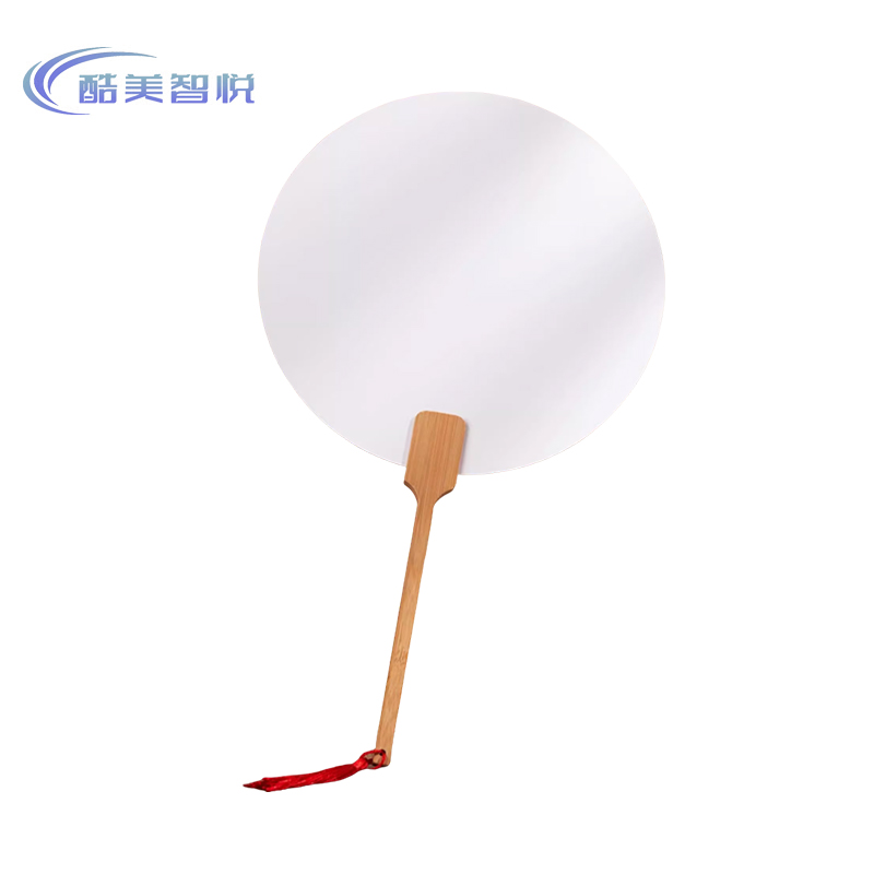 酷美智悦 纯白团扇 KM-XS458 个高清大图