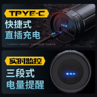 神火GTX9-S强光手电筒户外超亮可充电超长续航巡逻专用LED照明灯