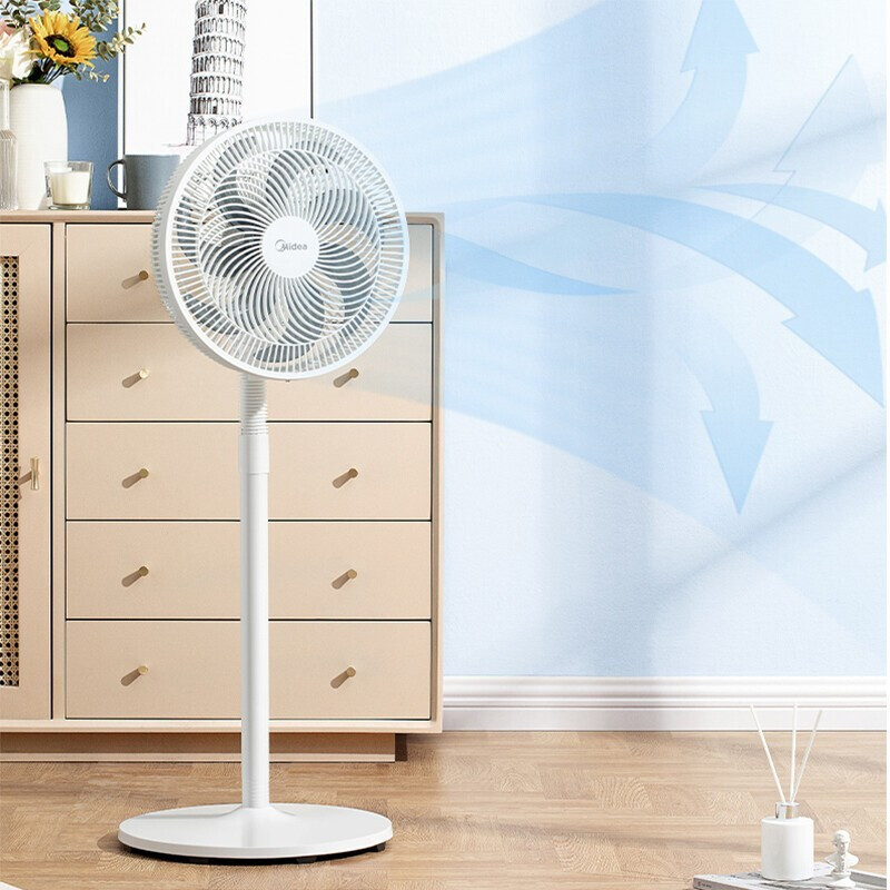 美的(Midea) 电风扇落地扇台地两用七叶柔风家用电扇FSA30VAC