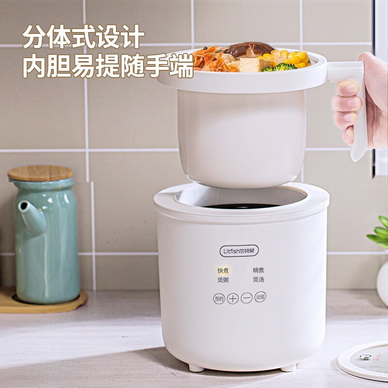 丽特斐 1.6L小型多功能电饭煲CQ-15 白色高清大图