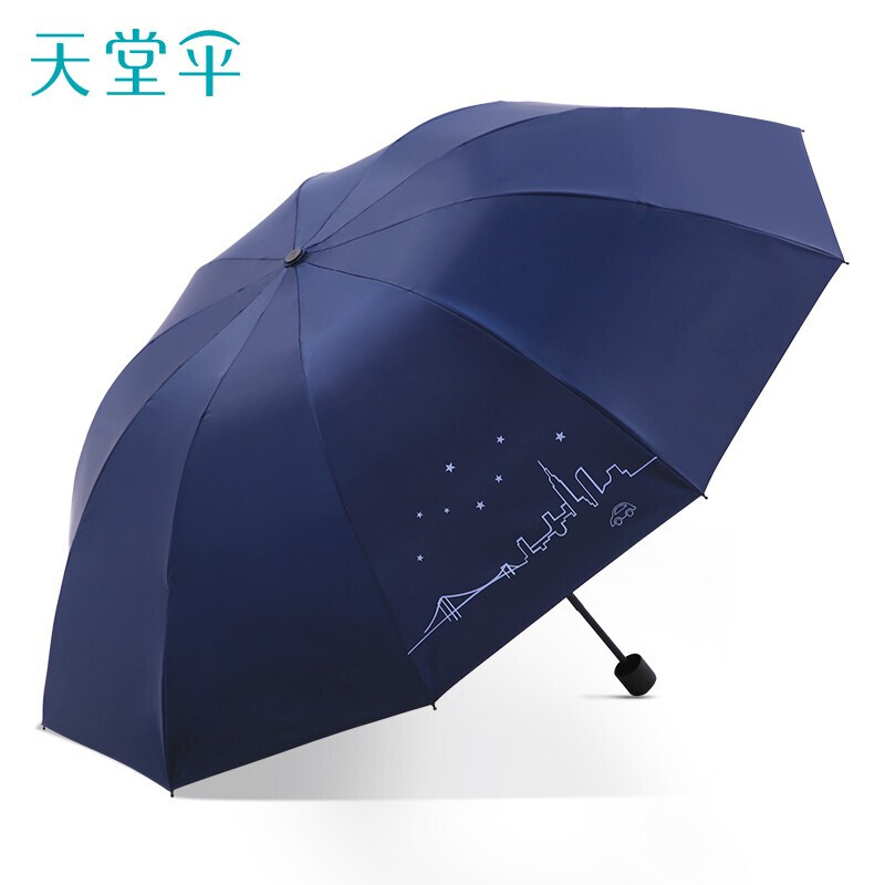 天堂伞 双人伞31157E城市星空61CM*10K