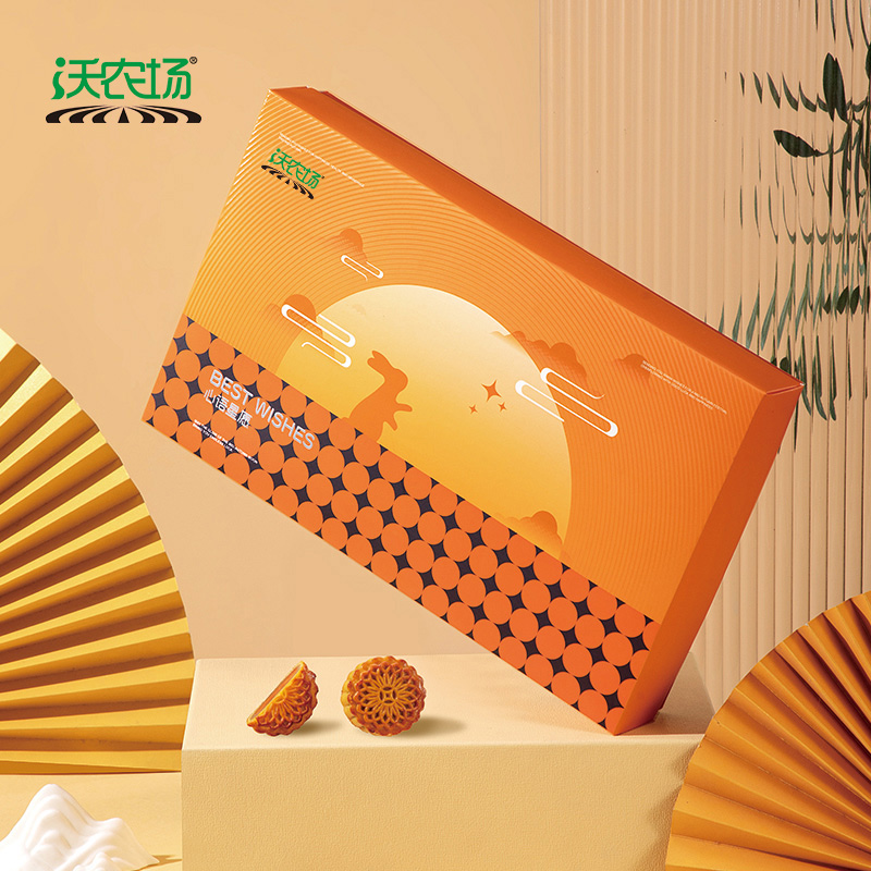 沃农场心语星愿月饼礼盒480g/盒高清大图