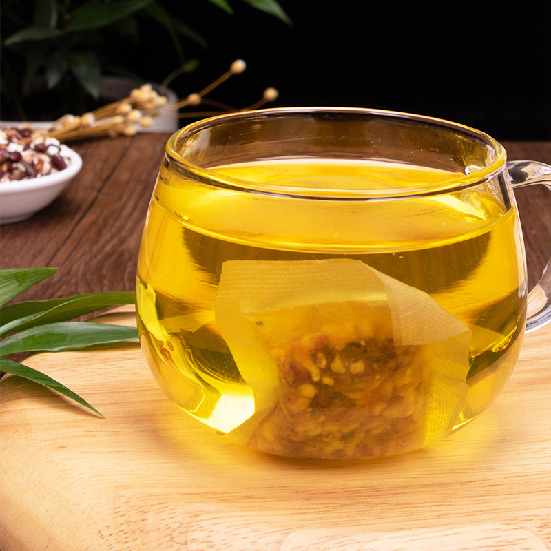 [买1送1共300g]北京同仁堂红豆薏米茶芡实薏仁茶苦荞芡实茶养生泡水喝150g高清大图