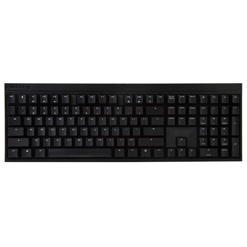 樱桃(Cherry)MX2.0S G80-3820LYAEU-2 有线 全尺寸 游戏 机械键盘 黑色 红轴