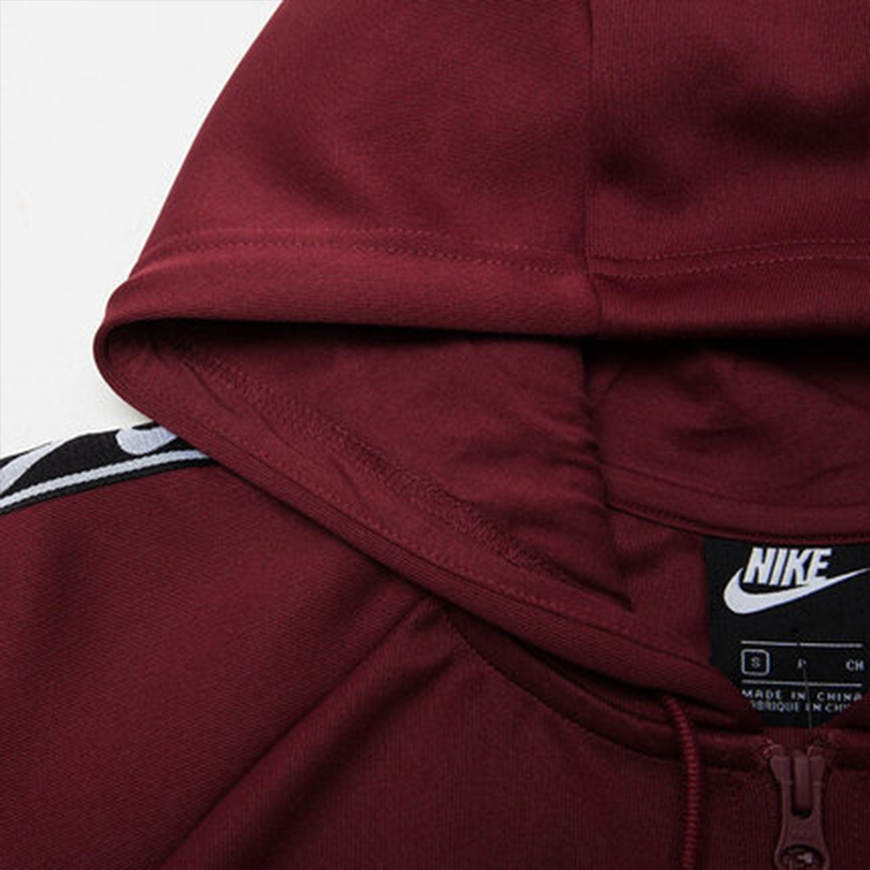 耐克(NIKE) 女子休闲连帽卫衣 W NSW HOODIE FZ LOGO TAPE BV3448-677高清大图