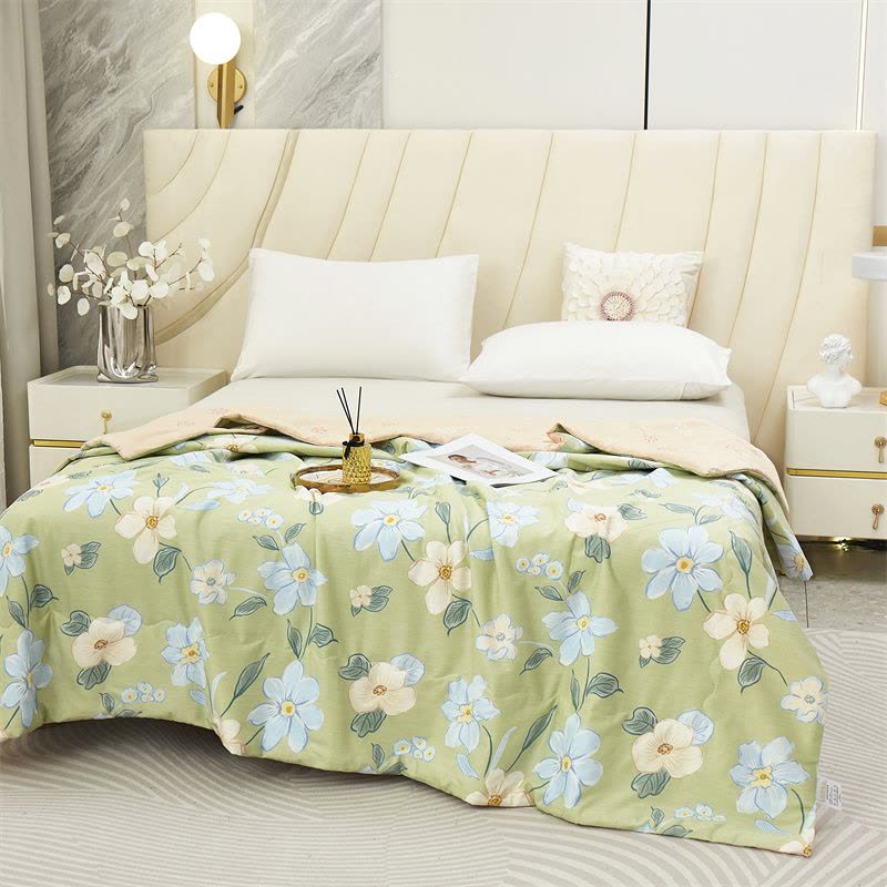 唐纳家纺 新疆长绒棉夏被-清丽 180*200CM- TN-SQ24030图片