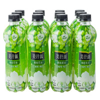 美汁源 爽粒花语槐花风味葡萄汁饮料 420ml*12瓶装 PET 整箱装 可口可乐cocacola出品