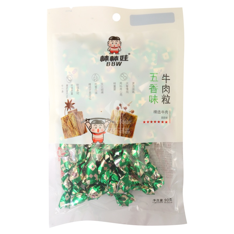 棒棒娃 牛肉粒 (五香味)90g