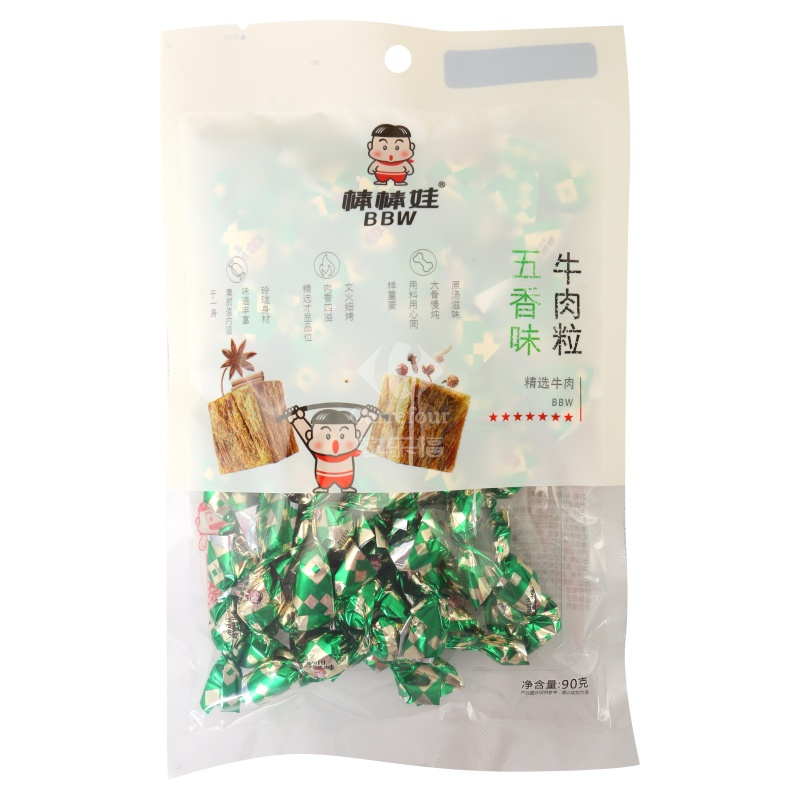 棒棒娃 牛肉粒 (五香味)90g