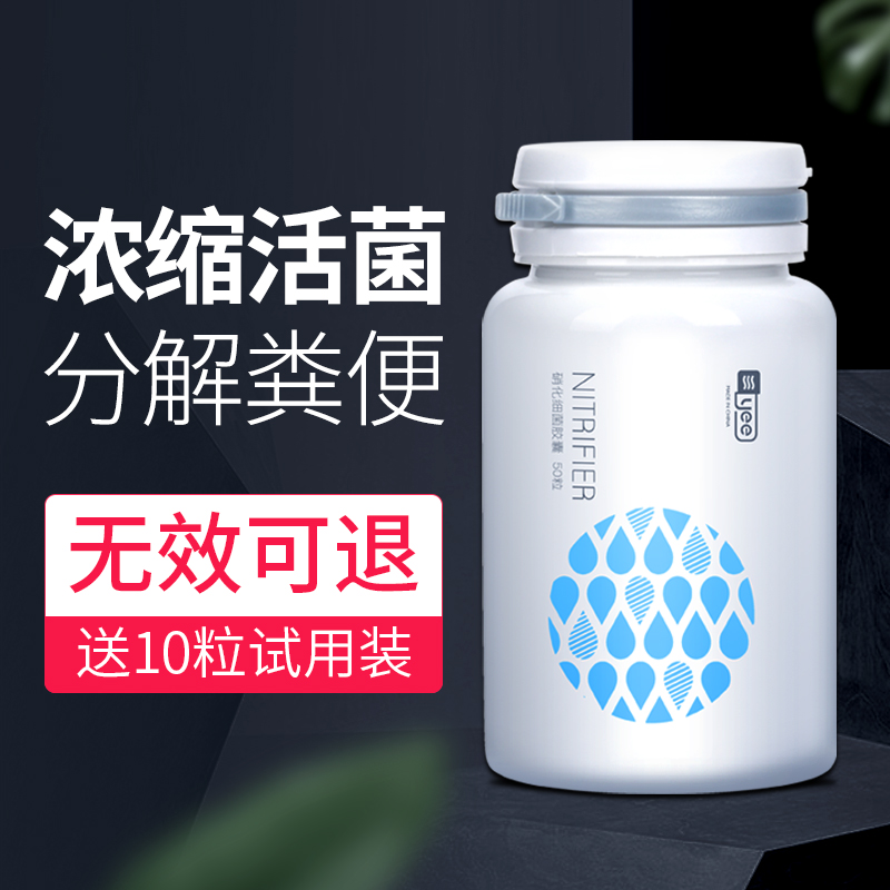 硝化细菌鱼缸用水族箱硝化菌干粉鱼缸水质净化细菌硝化菌胶囊高清大图