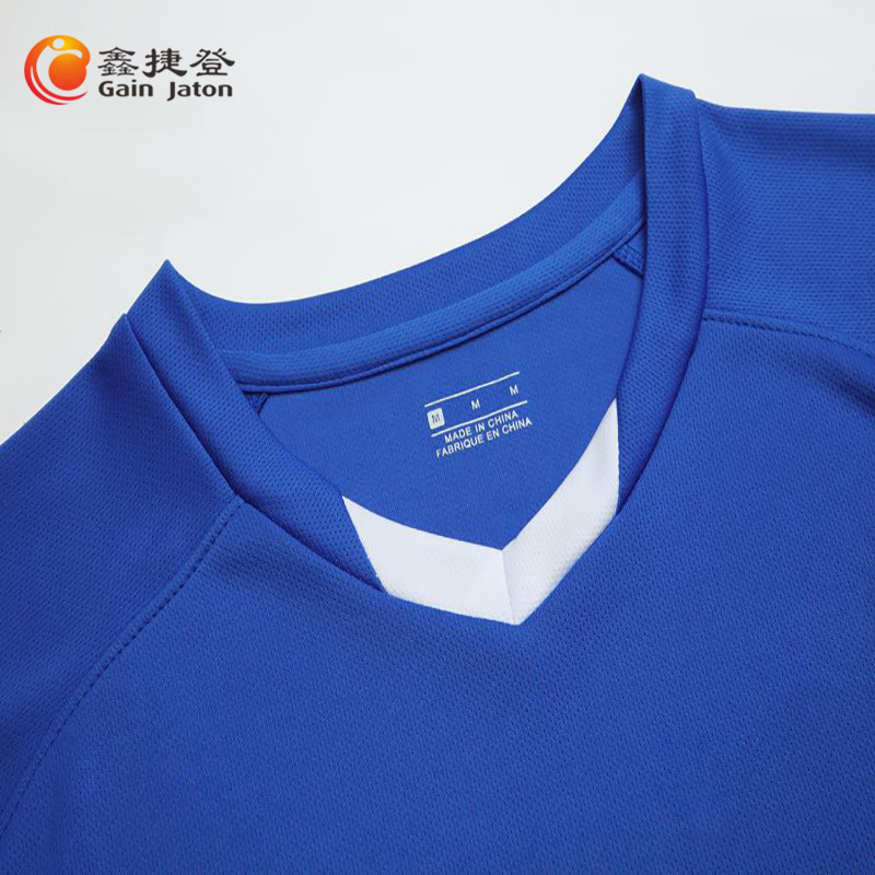 鑫捷登 可定制印字足球运动服AGRY-WD7102 套高清大图