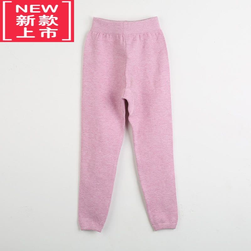 可莉允儿童保暖裤秋冬绒线裤加绒加厚打底裤秋裤男童女童贴身内外穿图片