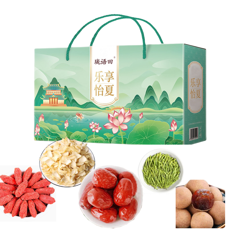 珑语田 防暑降温大礼包 1750克 盒高清大图