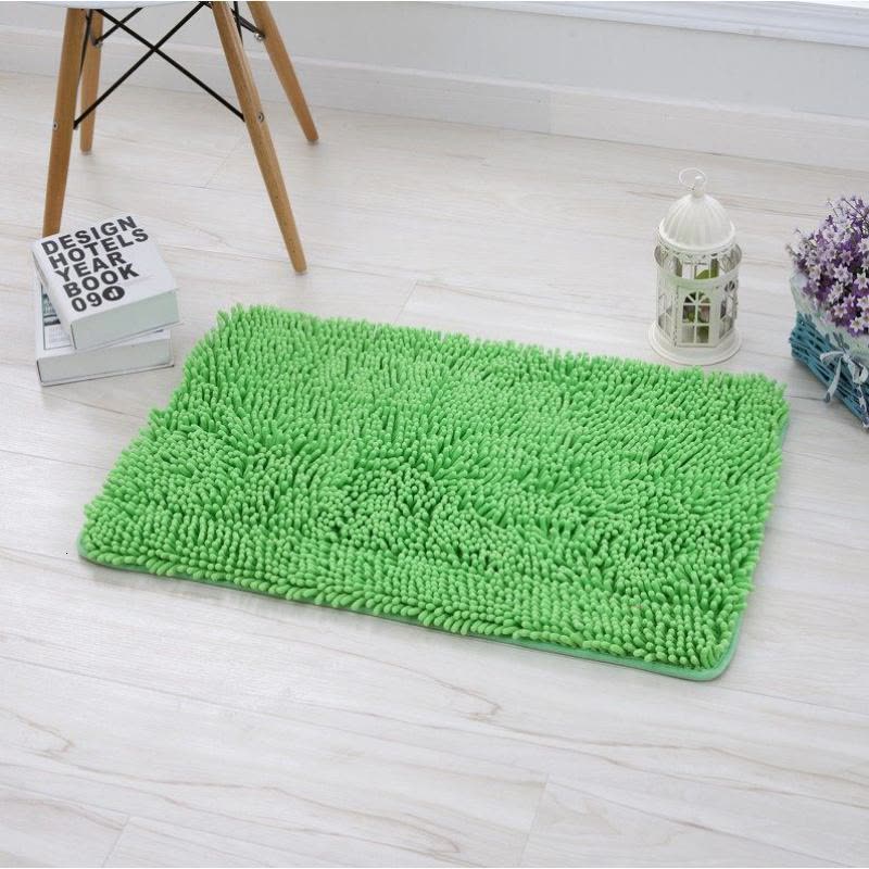 美帮汇雪尼尔长毛厅床边地垫卫生间浴室垫 可定制地垫地毯图片