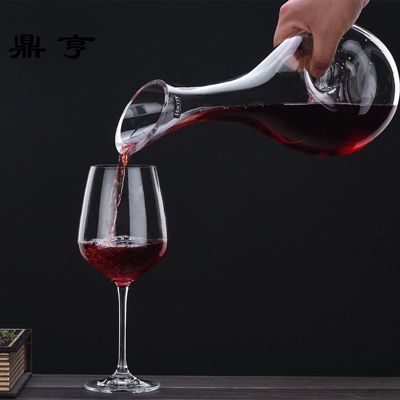 鼎亨无铅水晶红酒醒酒器蜗牛形干红葡萄酒玻璃醒酒壶分酒器欧式家