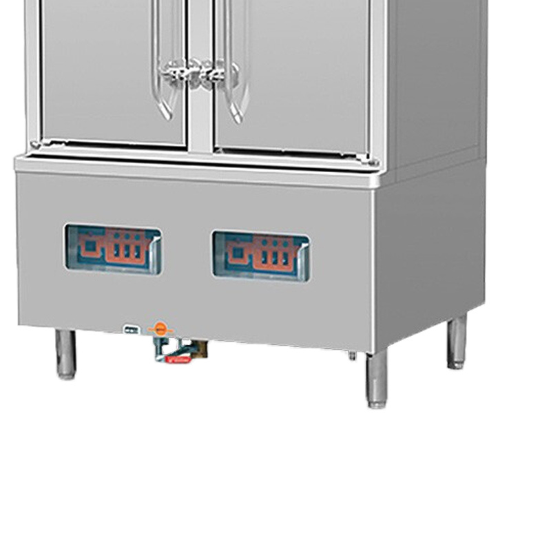乐创( lecon) 商用海鲜蒸柜 食堂酒店双门电蒸柜 工程款 LC-J-SM36A