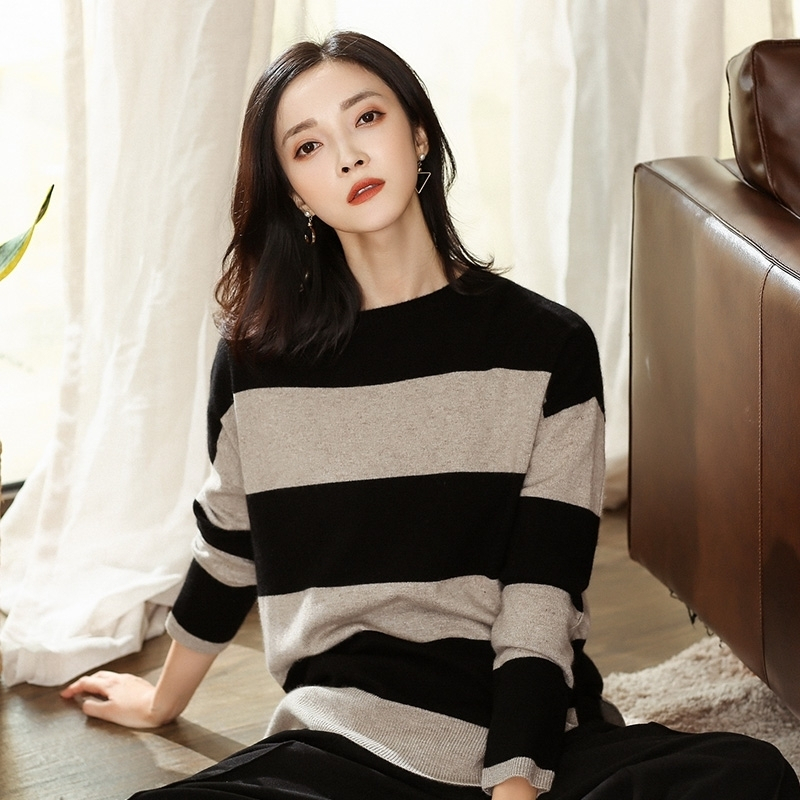 opzc女士针织毛衣