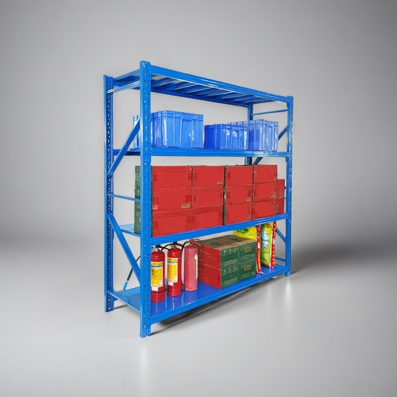 祺宥汇 货架 1.5*0.6*2m四层300公斤蓝色 组高清大图