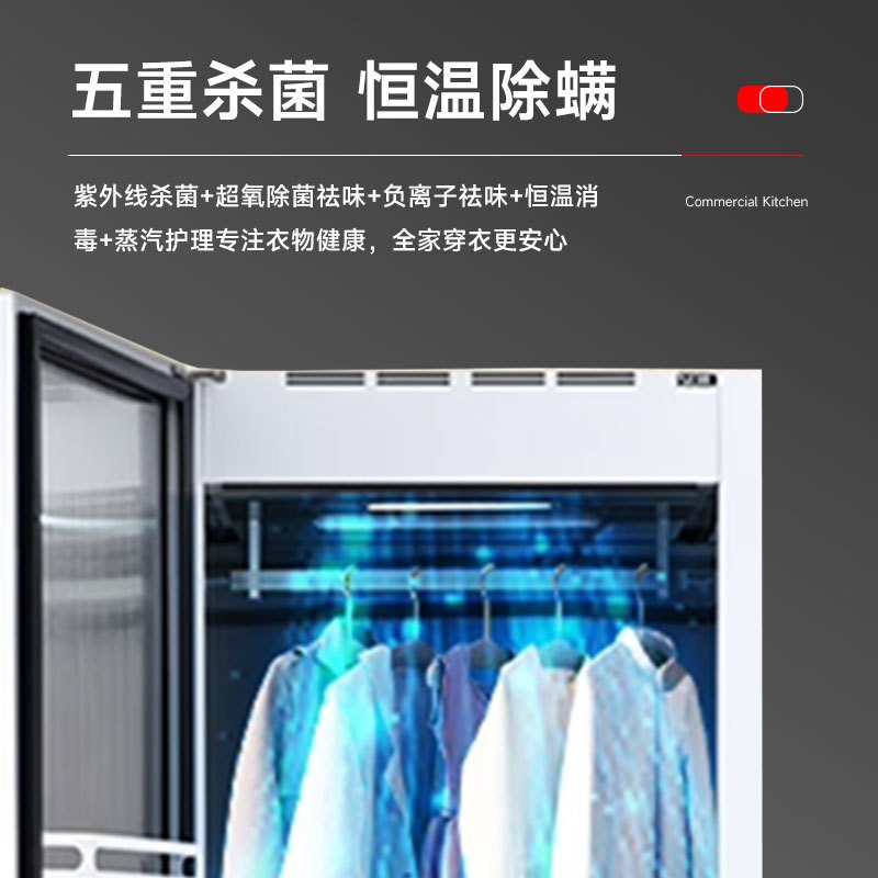 SOR松润 立式蒸汽衣物物理机 SCT-H4203A 蒸汽衣物护理机237L(极地白)