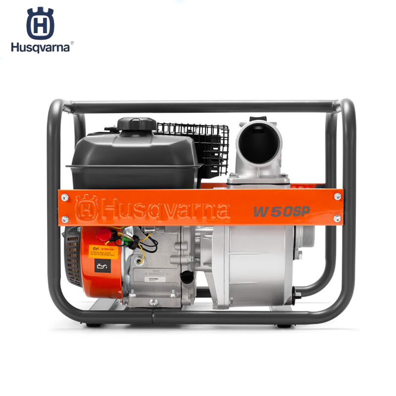 富世华 Husqvarna 水泵 农用家用灌溉机 二冲程汽油抽水机 W50SP 台高清大图