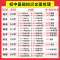 数学 初中通用 [正版]2024初中基础知识大盘点语文基础知识手册小升初七八九年级语文小四门初中知识点汇总速查速记背记手