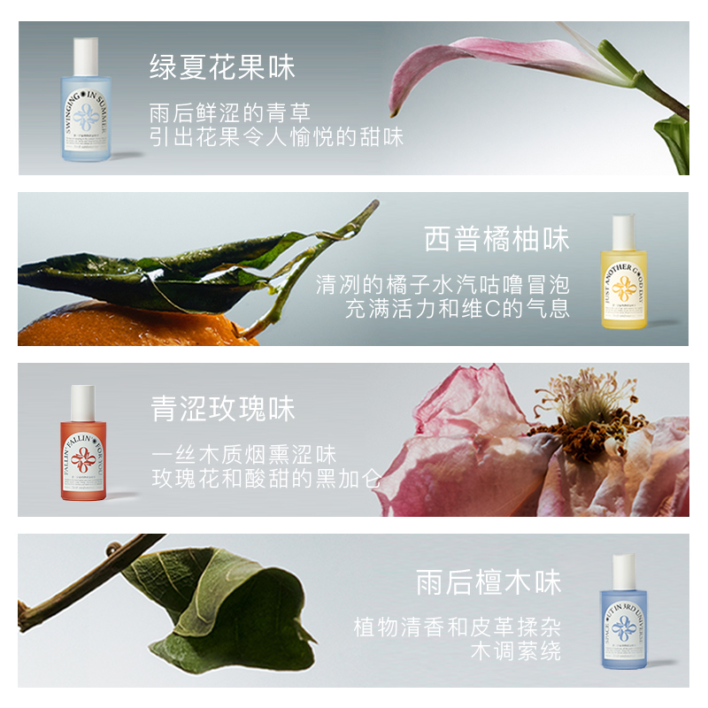 第三宇宙(3rd universe) 织物香氛喷雾230ml衣服除味除菌清新淡雅留香 自然醒(绿叶芳香味)高清大图