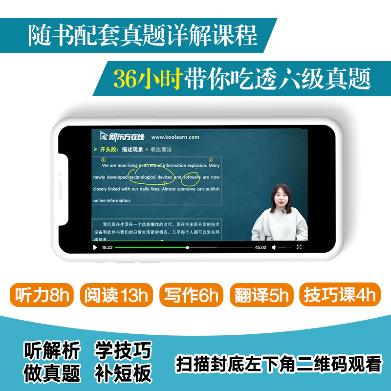 [正版]新东方英语真题备考2025年6月英语六级真题超详解+六级词汇巧记速记复习资料历年真题模拟试卷子阅读听力写作练习高清大图