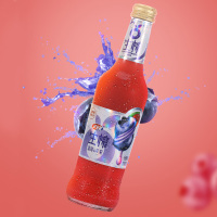 宏宝莱 生榨果汁(蓝莓) 300ml*12玻璃瓶装