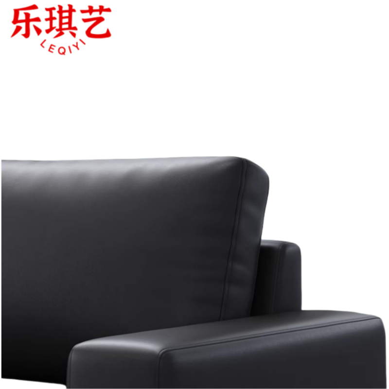 乐琪艺真皮单人沙发s03张高清大图