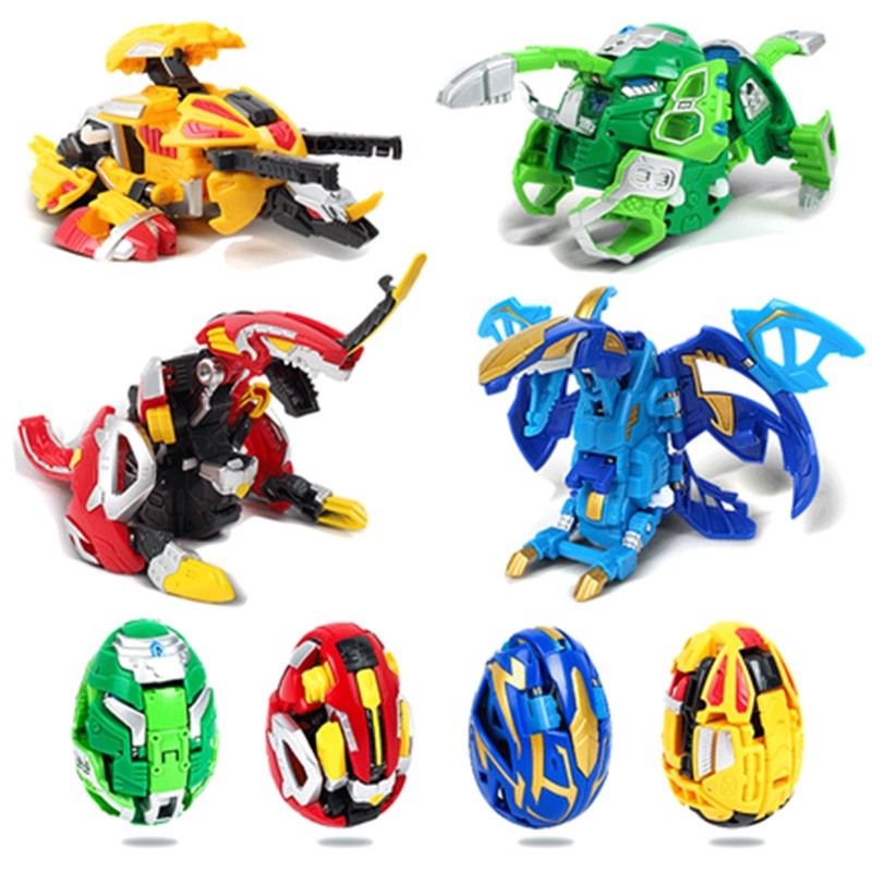 正版咖宝蛋神玩具特拉轰伽哈珈宝车神手表变形恐龙蛋儿童男孩套装 咖