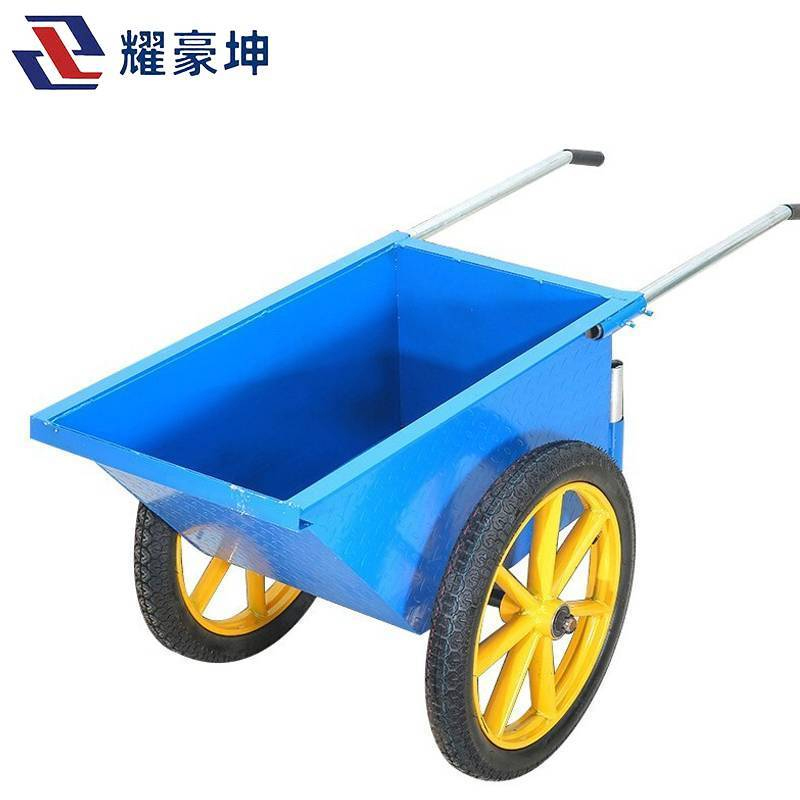 耀豪坤手推车 充气轮 中号(2.0厚斗车+大充气轮)/个高清大图