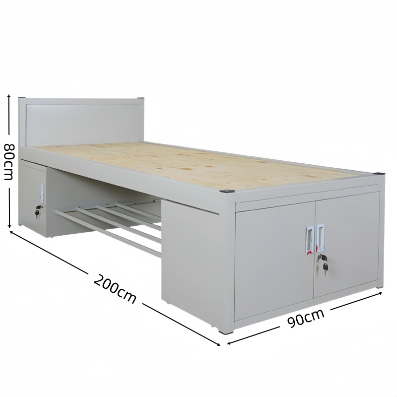 乐琪艺 单人床200*90*80cm张高清大图