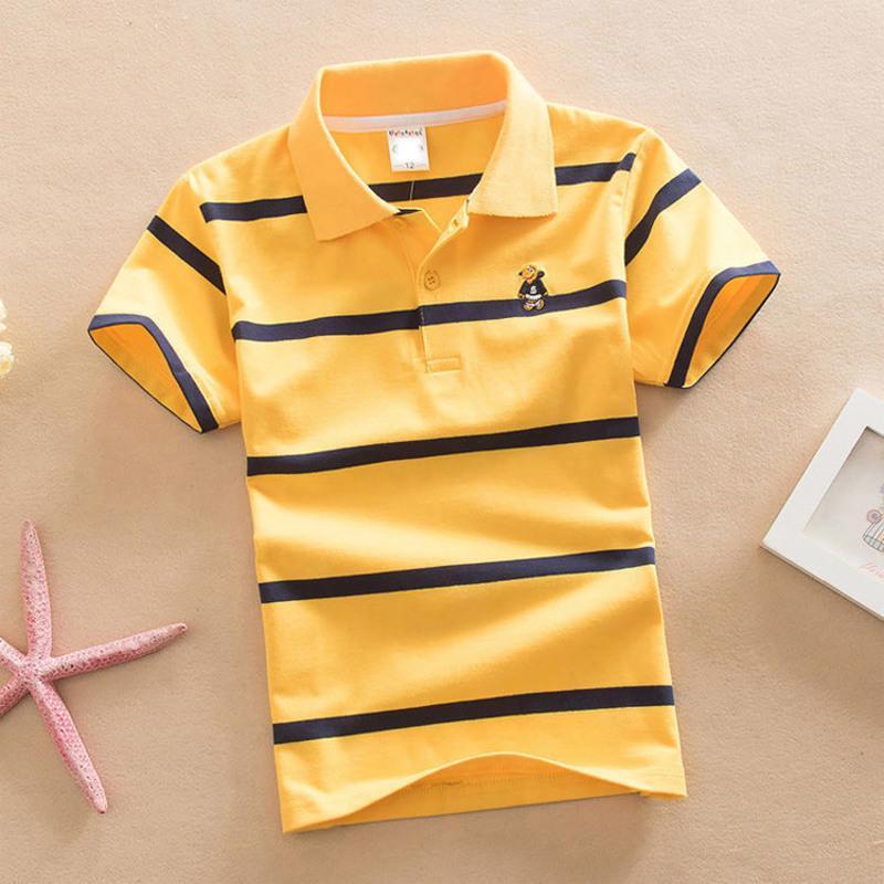 童装男童短袖t恤儿童夏装新款纯棉上衣宝宝半袖男孩中大童polo衫