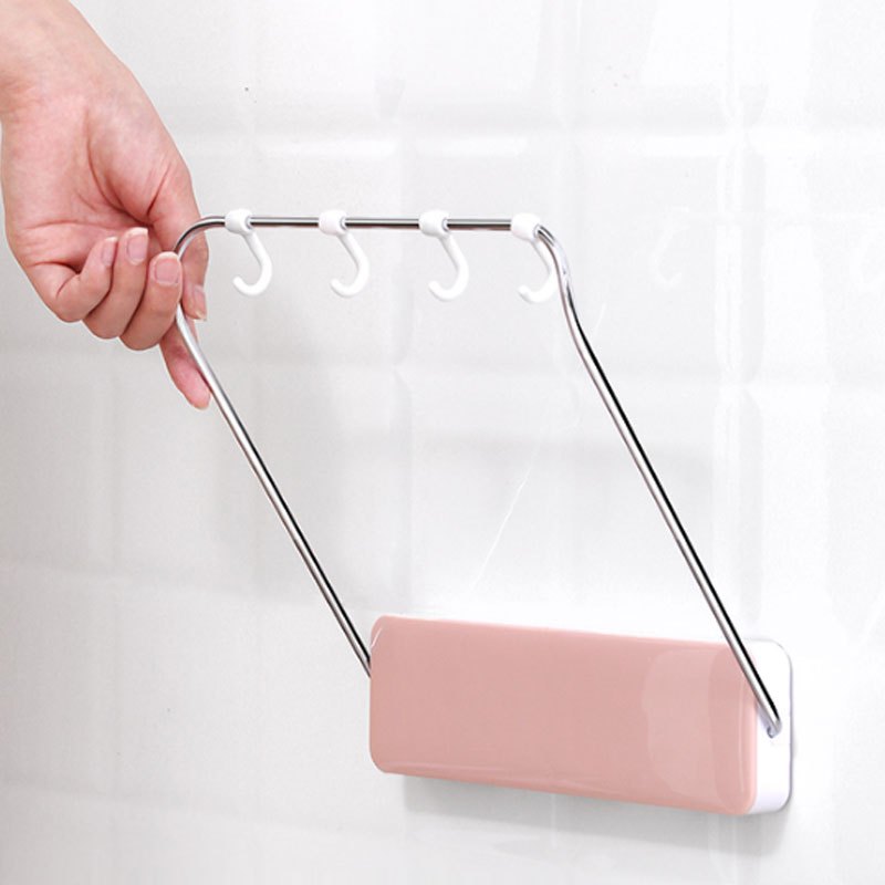 脸盆架壁挂卫生间浴室置物架盆子收纳架洗手间吸壁式放洗脸盆架子收纳