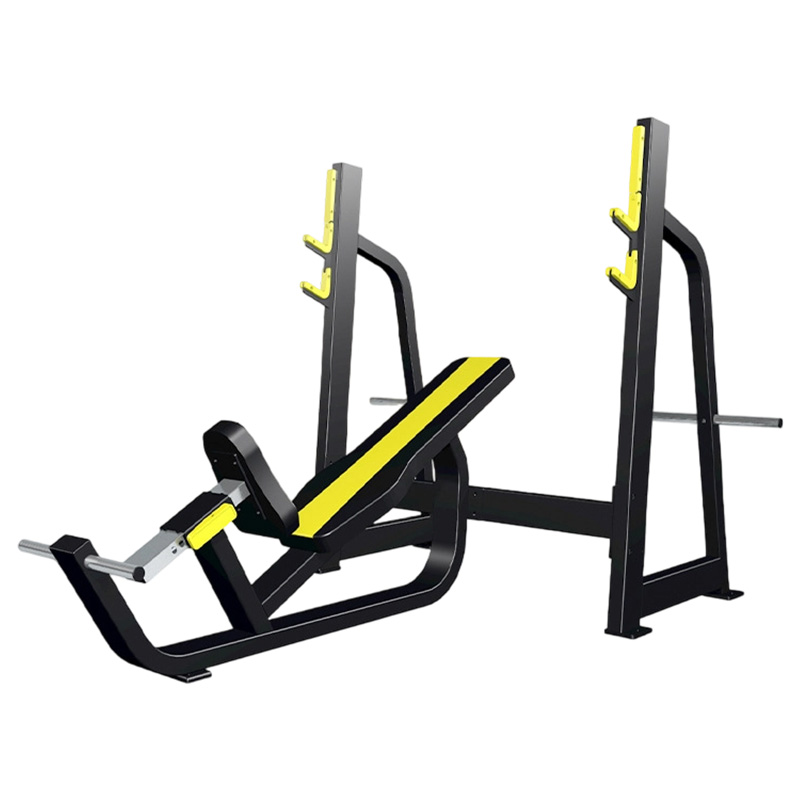 革康 GK-JSQC8074 上斜卧推架平板卧推架健身房商用举重床专业杠铃凳卧推床高清大图