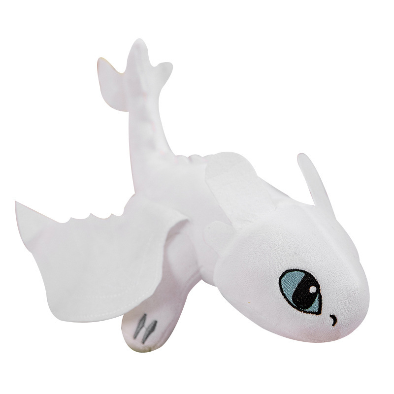 毛绒玩具驯龙高手无牙仔公仔男女孩卡通可爱黑龙夜煞布娃娃玩偶抱枕