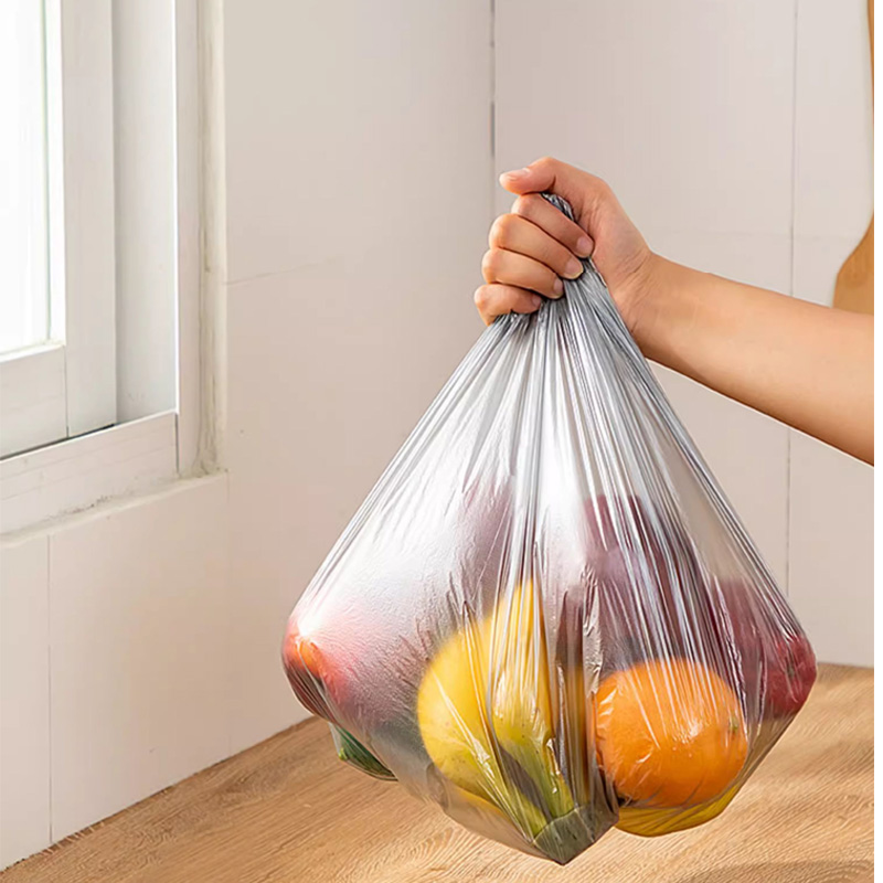 海亚森TK-8113加厚平口垃圾袋90*110cm单面3丝 灰色50只/包高清大图