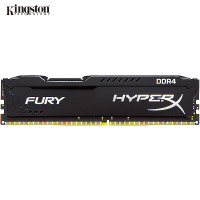 金士顿(KINGSTON)DDR4 2400 4GB 台式机内存 骇客神条 Fury雷电系列