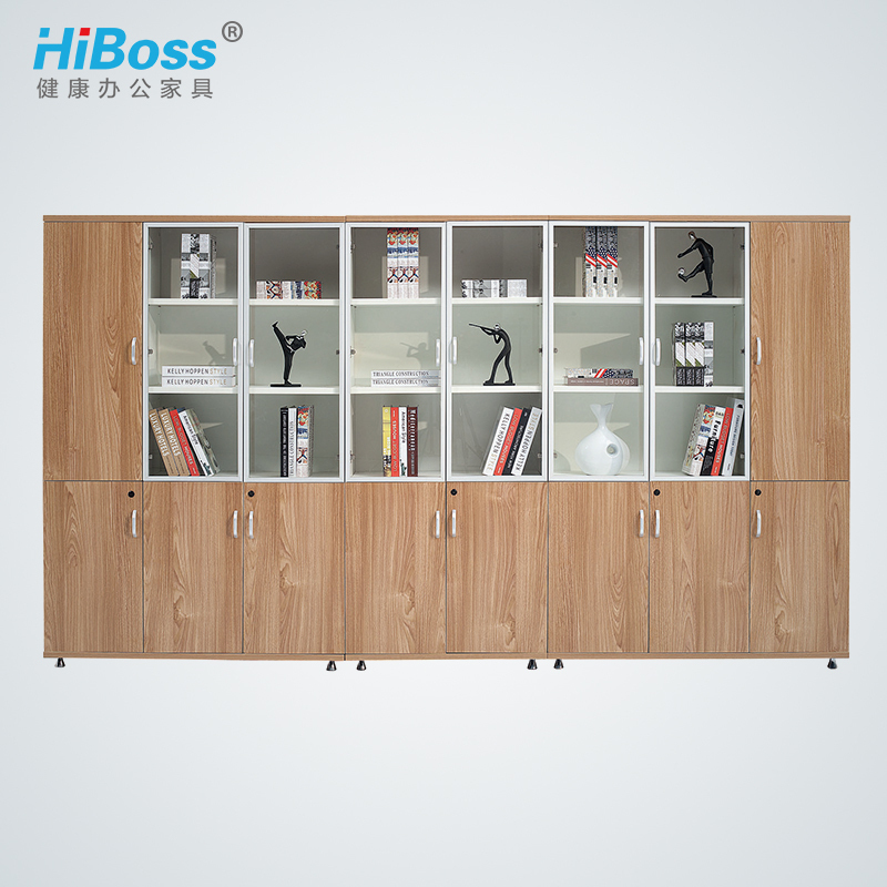 HiBoss办公家具组合文件柜木质储物柜办公室收纳柜资料柜茶水柜书柜