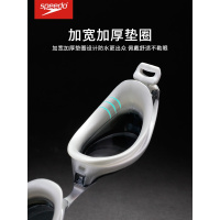 speedo速比涛 进口近视泳镜男女高清防雾游泳眼镜可左右不同度数