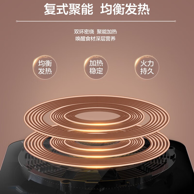 苏泊尔智能高效电磁炉C21-IC20 安全防护智能温控设计领先高清大图