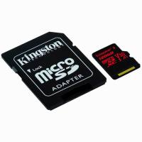 金士顿(Kingston)128GB TF卡(Micro SD) 存储卡U3 4K, 读100MB/s写80MB/s
