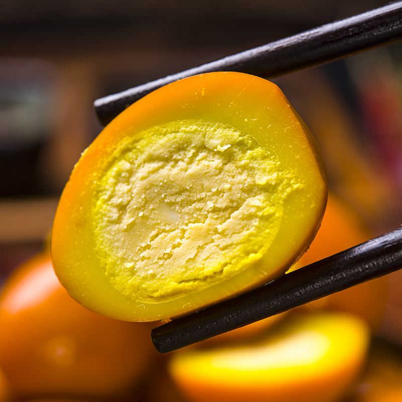 [第三件0元]比比赞鹌鹑蛋[盐焗味]120g(卤蛋小包装盐焗去皮皮蛋散装熟零食休闲零食怀旧小零食)