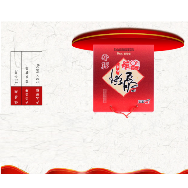 望乡(Wheatsun) 如意挂面 5kg 鸡蛋面 500g、荞麦面500g、绿豆面500g,内装共10包