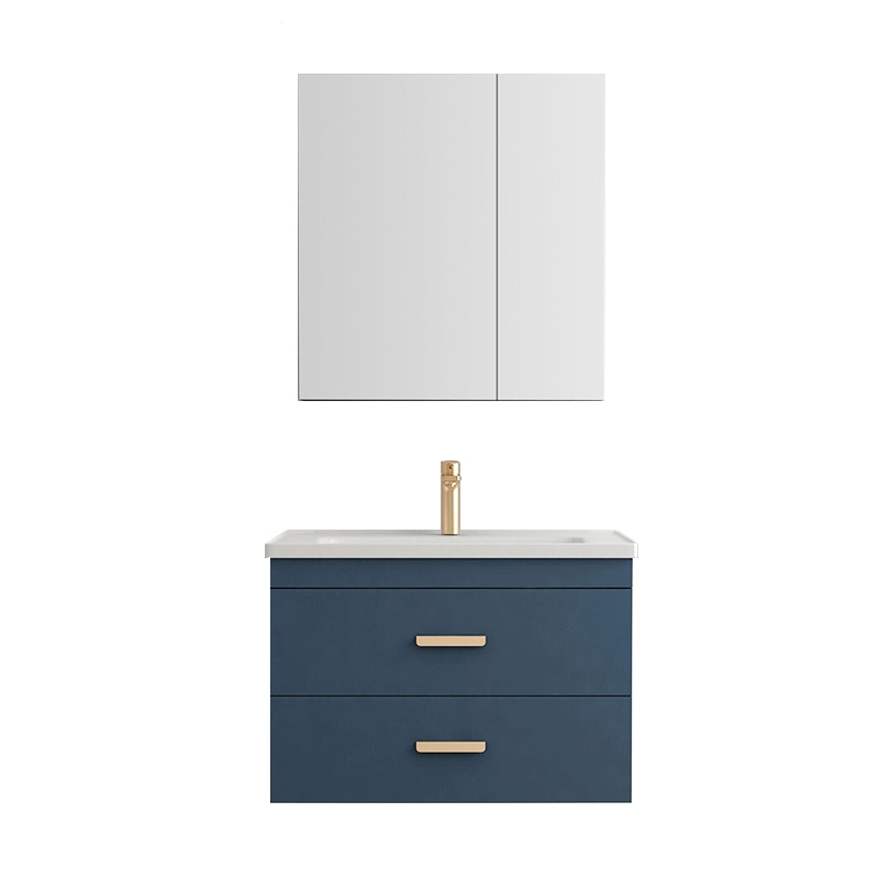 安华annwa浴室柜组合卫生间洗脸盆现代简约轻奢小户型卫浴套装6080cm